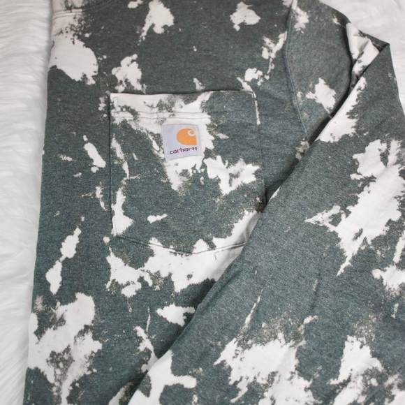 Carhartt Reverse Dye Long Sleeve (Elm Heather) - Picture 2 of 3